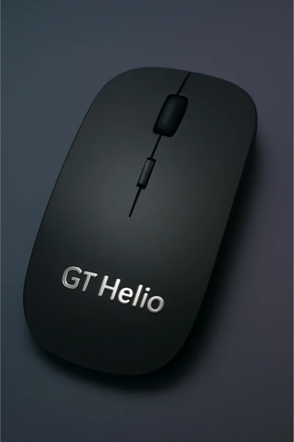 GT Helio: Wireless Mouse with Nano Receiver, Matte Finish (Black) - Image 4