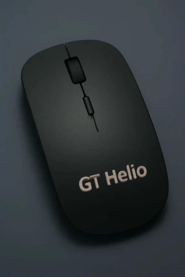 GT Helio: Wireless Mouse with Nano Receiver, Matte Finish (Black) - Image 3