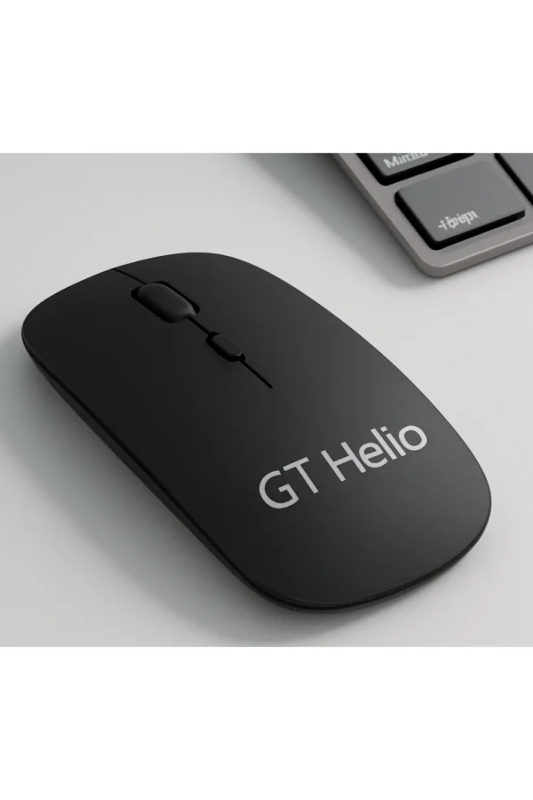 GT Helio: Wireless Mouse with Nano Receiver, Matte Finish (Black)